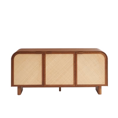 Buffet 3 portes en cannage  LUA SORELH