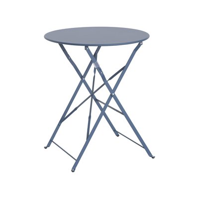 Table de jardin bistrot ronde pliante métal 2 places EMILIA 60CM SWEEEK