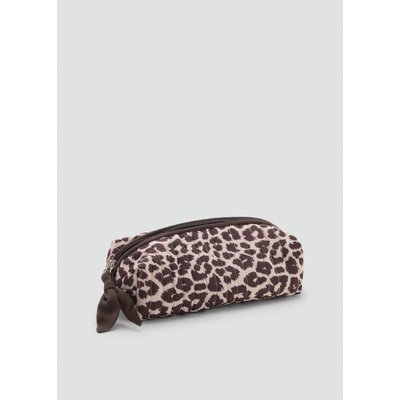 Trousse imprimé léopard MANGO TEEN