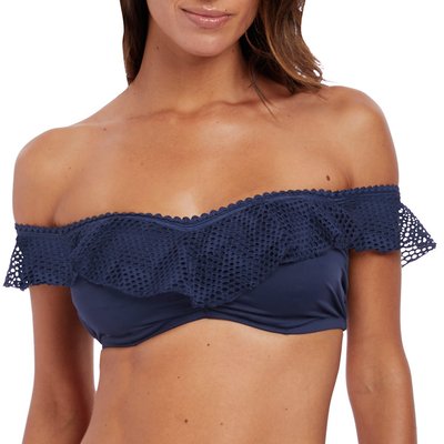 Haut de maillot à volant avec manches MARSEILLE FANTASIE SWIM