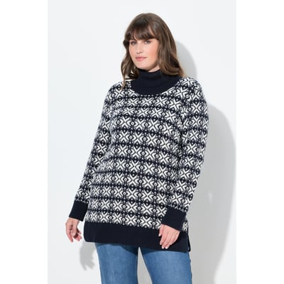 Pull en coton bio à manches longues ULLA POPKEN