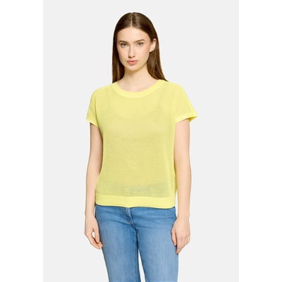 Pull-over en maille ajourée sans manches BETTY BARCLAY