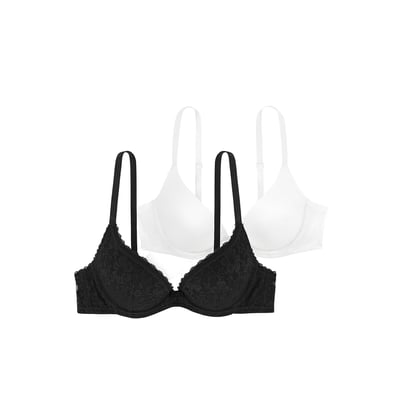 Lot de 2 soutiens-gorge push up Sonia DORINA