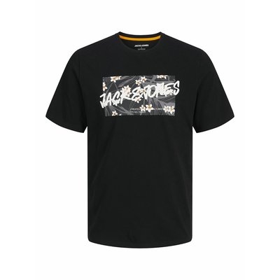T-shirt girocollo con logo JACK & JONES