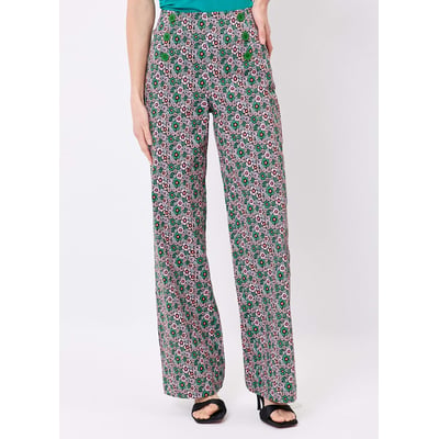Pantalon à pont large coton stretch PASCA PRINCESSE NOMADE
