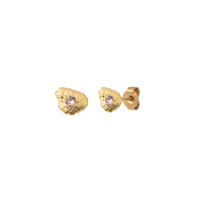 Boucles d'oreilles dorées - eleven CAROLINE NAJMAN