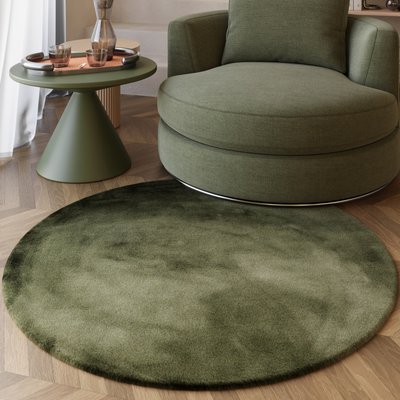 Tapis rond salon très moelleux à poils longs , ALICE ESPRIT