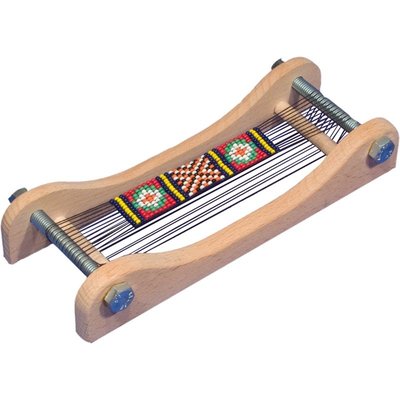Tissage avec des perles DIETERS HOLZSPIELZEUG