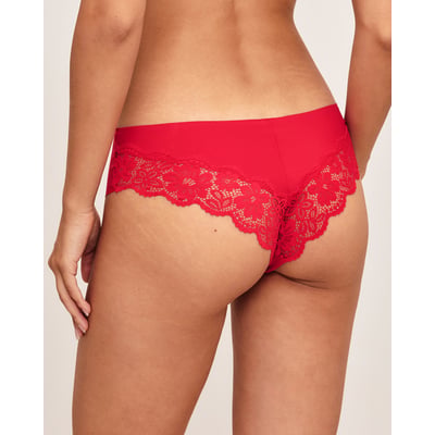 Culotte cheeky en microfibre et dentelle florale FAVORIZ UNDIZ