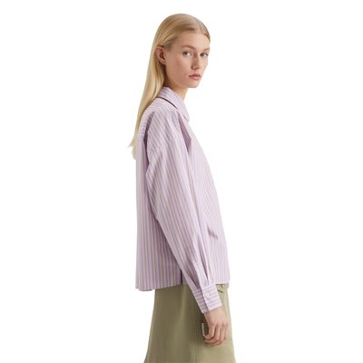 Blouse relaxed avec des rayures teintées dans le fil MARC O’POLO DENIM