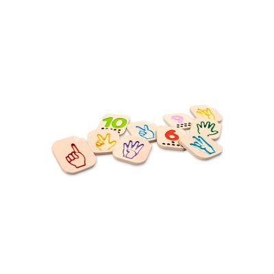 Apprendre les chiffres en signe PLAN TOYS
