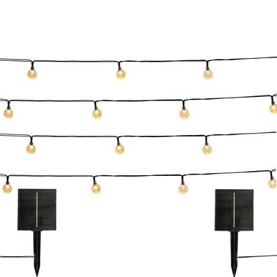 Lot de 2 Guirlandes solaires LUMISKY