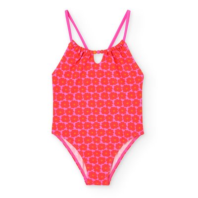 Maillot de bain avec imprimé fleurs et bretelles croisées BOBOLI
