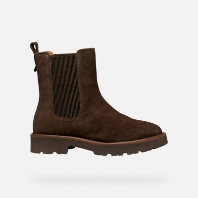 Bottines respirantes en cuir suède Norize GEOX