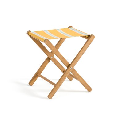 Hocker Veniza, Akazie und Stoff LA REDOUTE INTERIEURS