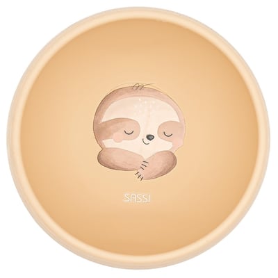 Bol en silicone avec ventouse ANIMAUX SASSI