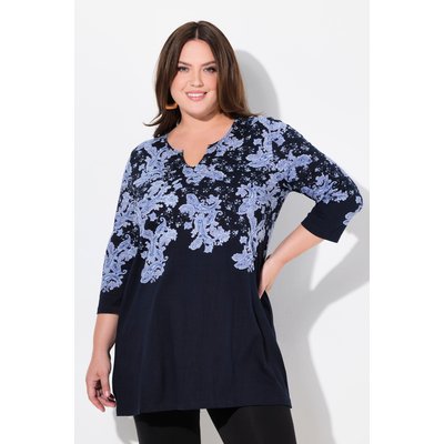 T-shirt long imprimé, coupe évasée ULLA POPKEN