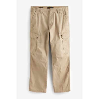 Pantalon cargo stretch coupe droite NEXT