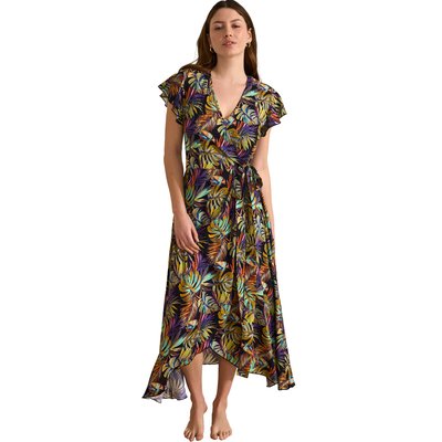 Robe longue estivale manches courtes JADE SELMARK MARE