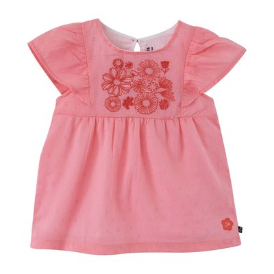 Tunique enfant evelyne a plumetis SUCRE D'ORGE