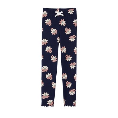 Legging imprimé en maille côtelée VERTBAUDET