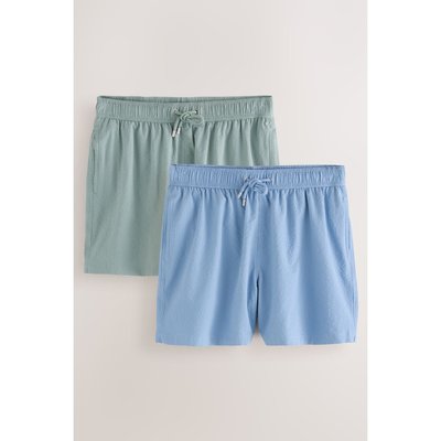 Short de bain en crépon coton NEXT