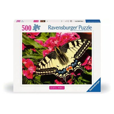 500p Highlight Papillon et fleurs RAVENSBURGER