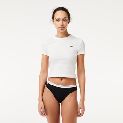Lot de 3 strings coton stretch LACOSTE
