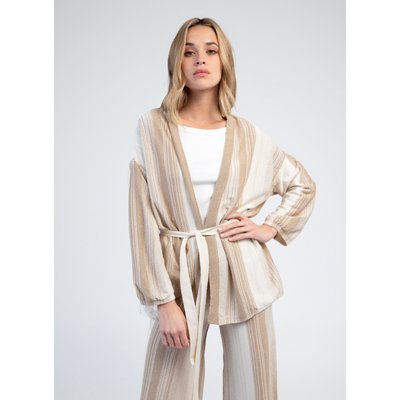 GILET EFFET METALLISE LEDISCO AN'GE