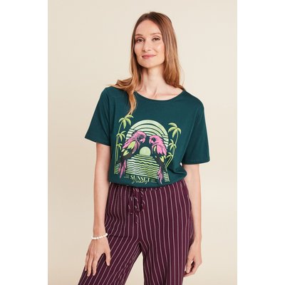 T-shirt droit col rond manches courtes BREAL