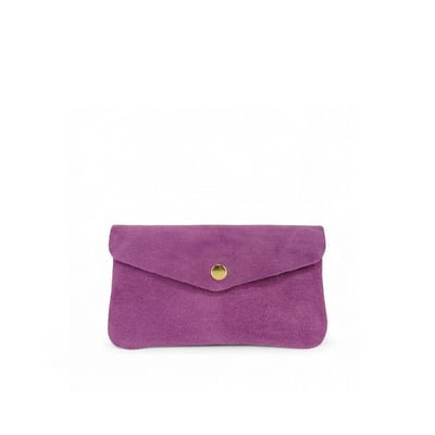 Pochette porte-monnaie en cuir nubuck COMPO SUEDE OH MY BAG