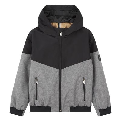 Coupe-vent bicolore à capuche BOSS KIDSWEAR