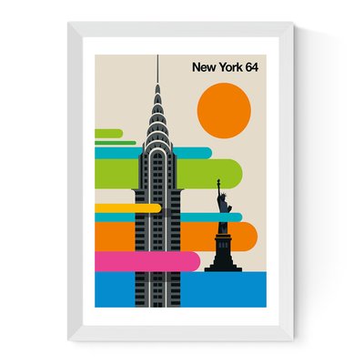 New York 64 by Bo Lundberg Print EAST END PRINTS