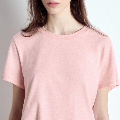Short Sleeve Crew Neck T-Shirt, Ypawood AMERICAN VINTAGE