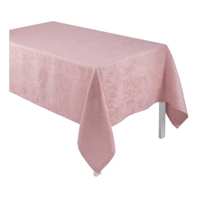 Nappe Tivoli Blanc Ø175 100% lin LE JACQUARD FRANCAIS