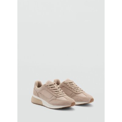 Tennis combinées cuir MANGO MAN