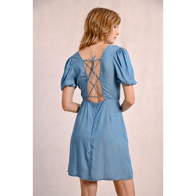 Robe courte en Tencel MOLLY BRACKEN