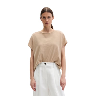 Pull en maille fine loose avec une épaule recoupée MARC O'POLO