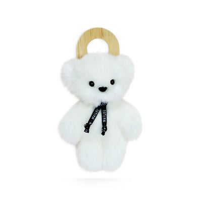 Le petit frenchie 20 cm - Blanc MAILOU TRADITION