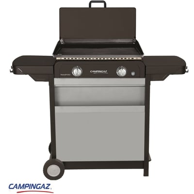Plancha gaz BLUE FLAME EXLD 2 brûleurs sur chariot, 60x40 cm CAMPINGAZ