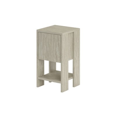 Table de chevet  1 porte rabattable H55 cm - EMA CALICOSY