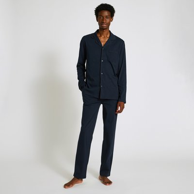 Pyjama long en maille de coton et viscose, Bio et Oeko-Tex MONOPRIX