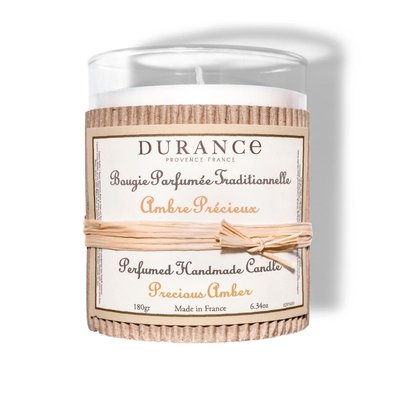 Bougie parfumée AMBRE PRÉCIEUX DURANCE