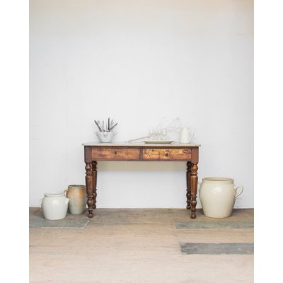 Table d'appoint en bois Francine N°298 - Bon état DEBONGOUT