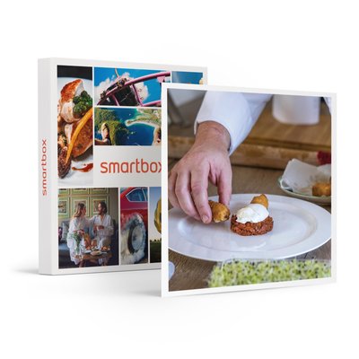 2h30 de cours de cuisine à domicile : préparation et dégustation d’1 menu 2 plats pour 4 personnes- SMARTBOX - Coffret Cadeau Gastronomie SMARTBOX