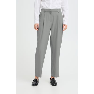 Pantalon coupe droite avec plis et poches devant ICHI