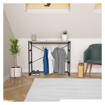 Portant vêtements sous combles penderie 100x85cm KADRA MOB IN