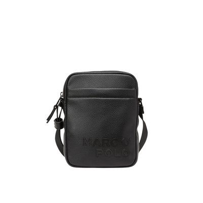 Sac à bandoulière small en une alternative de cuir en polyester recyclé MARC O'POLO