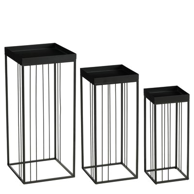 Table d'appoint Beth Noir MICA DECORATIONS