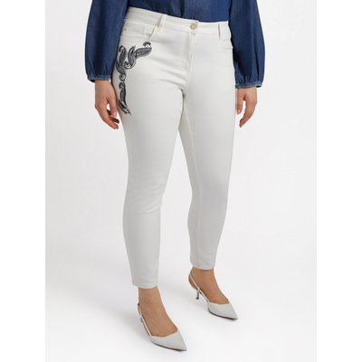 Pantalon skinny avec broderie en FIL sur les hanches FIORELLA RUBINO